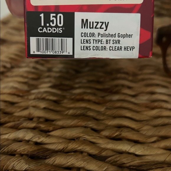 NWT- CADDIS- Muzzy unisex blue light 1.5 polished gopher - Picture 4 of 4